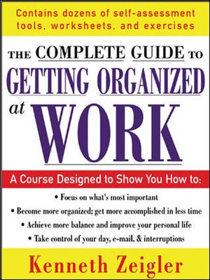 cover image of Getting Organized at Work